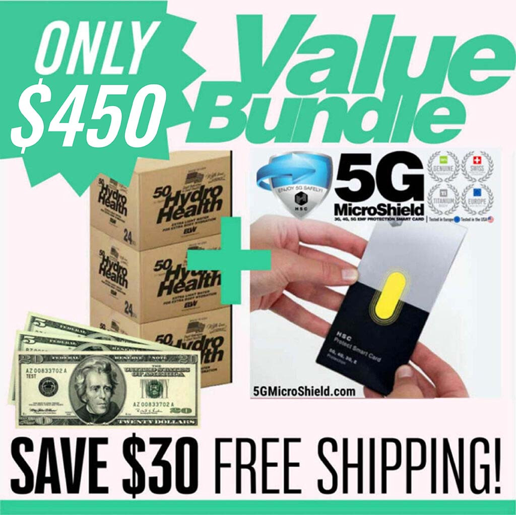 50 ppm ddw bundle (3 x 50 ppm cases ) and one 3G,4G,5G  protection card for only