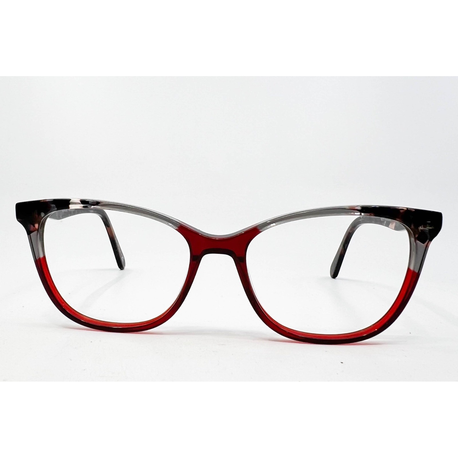 Wittnauer Shakira Eyeglasses Womens Wine Grey Tortoise Cat Eye 52-16-140