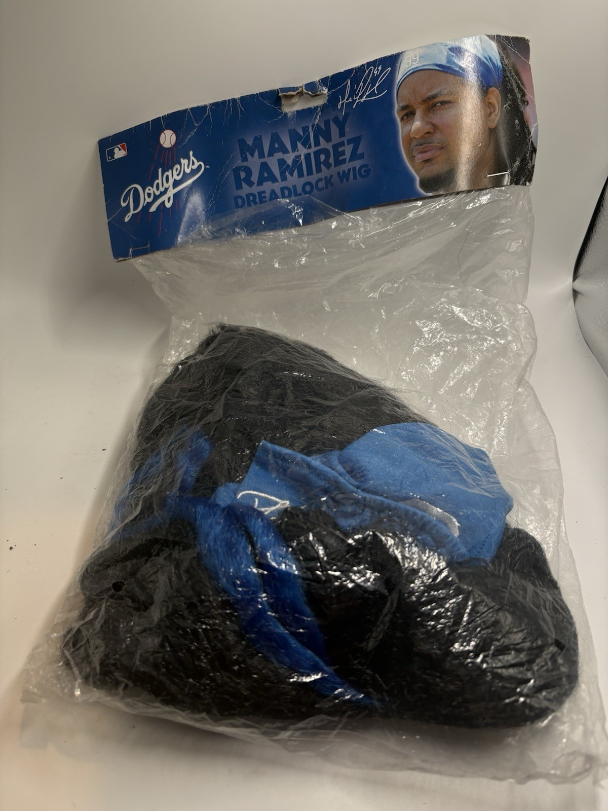 Manny Ramirez Los Angeles Dodgers Dreadlock Wig MLB Halloween Manny Ramirez Los Angeles Dodgers Dreadlock Wig MLB Halloween