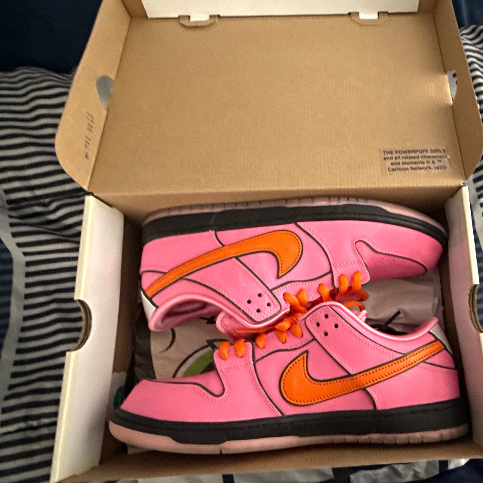 Nike SB Skateboarding Shoes Pink Low Top Men's US size 11