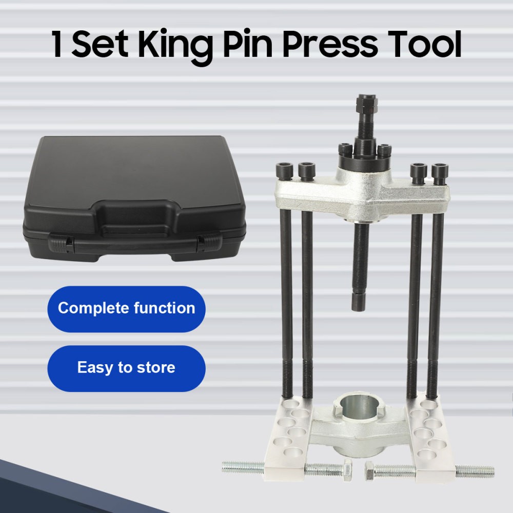 90150 Heavy Duty King Pin Press Removal Tool Kit for Class 3-8 Trucks Equipment