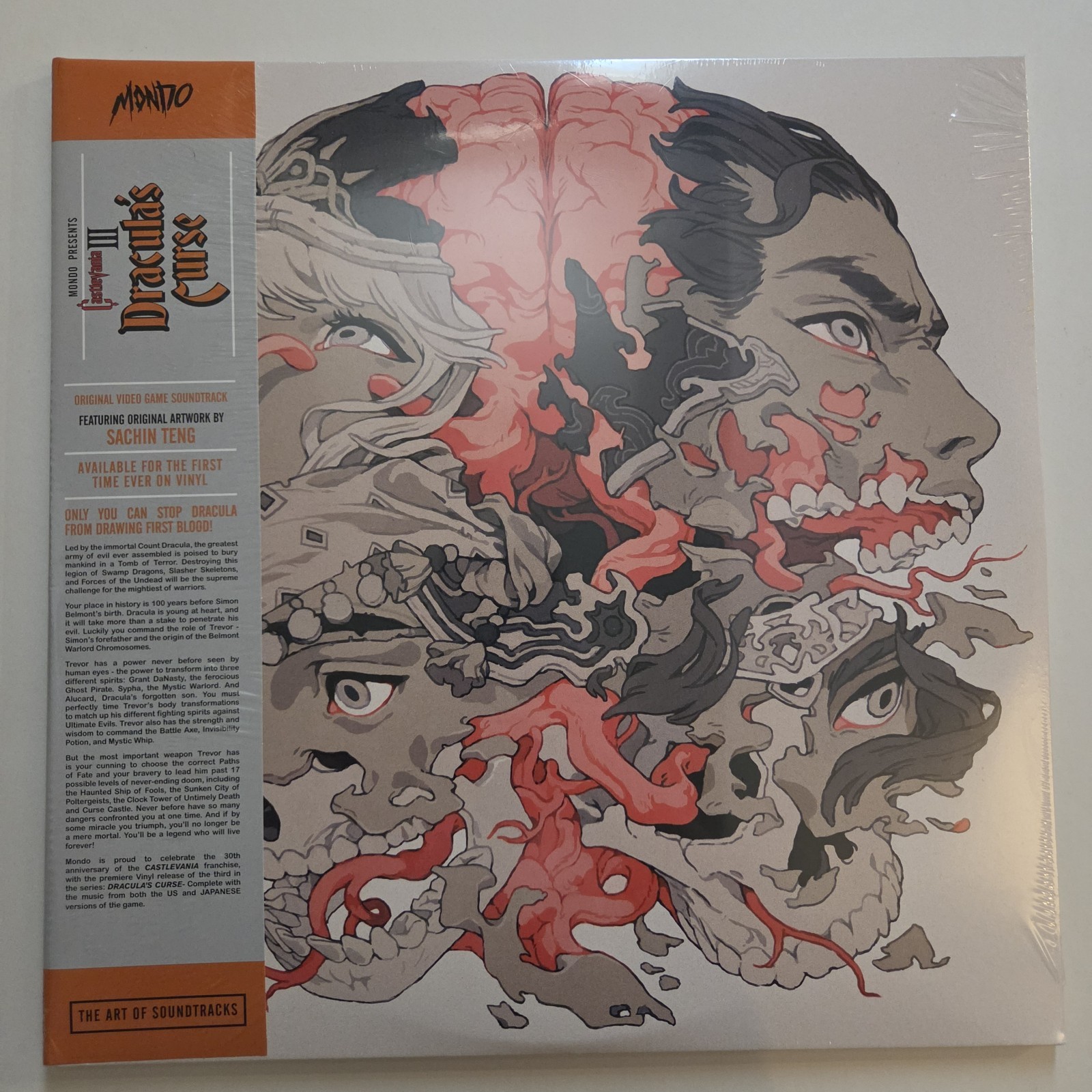 Castlevania III: Dracula's Curse - Sealed Vinyl Mondo Soundtrack Record Castlevania III: Dracula's Curse - Sealed Vinyl Mondo Soundtrack Record