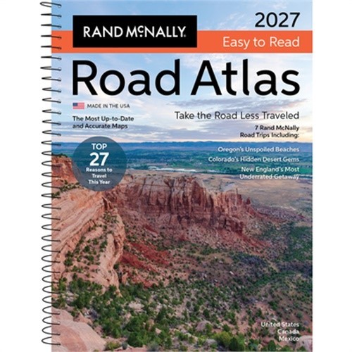 Rand McNally 2027 Easy to Read Midsize Road Atlas (Paperback or Softback)