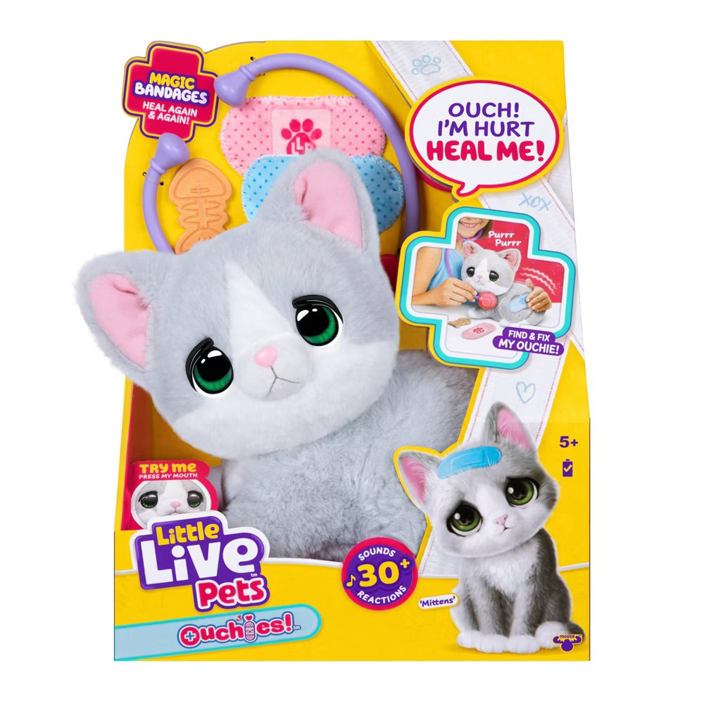 Little Live Pets Ouchies Single Kitten