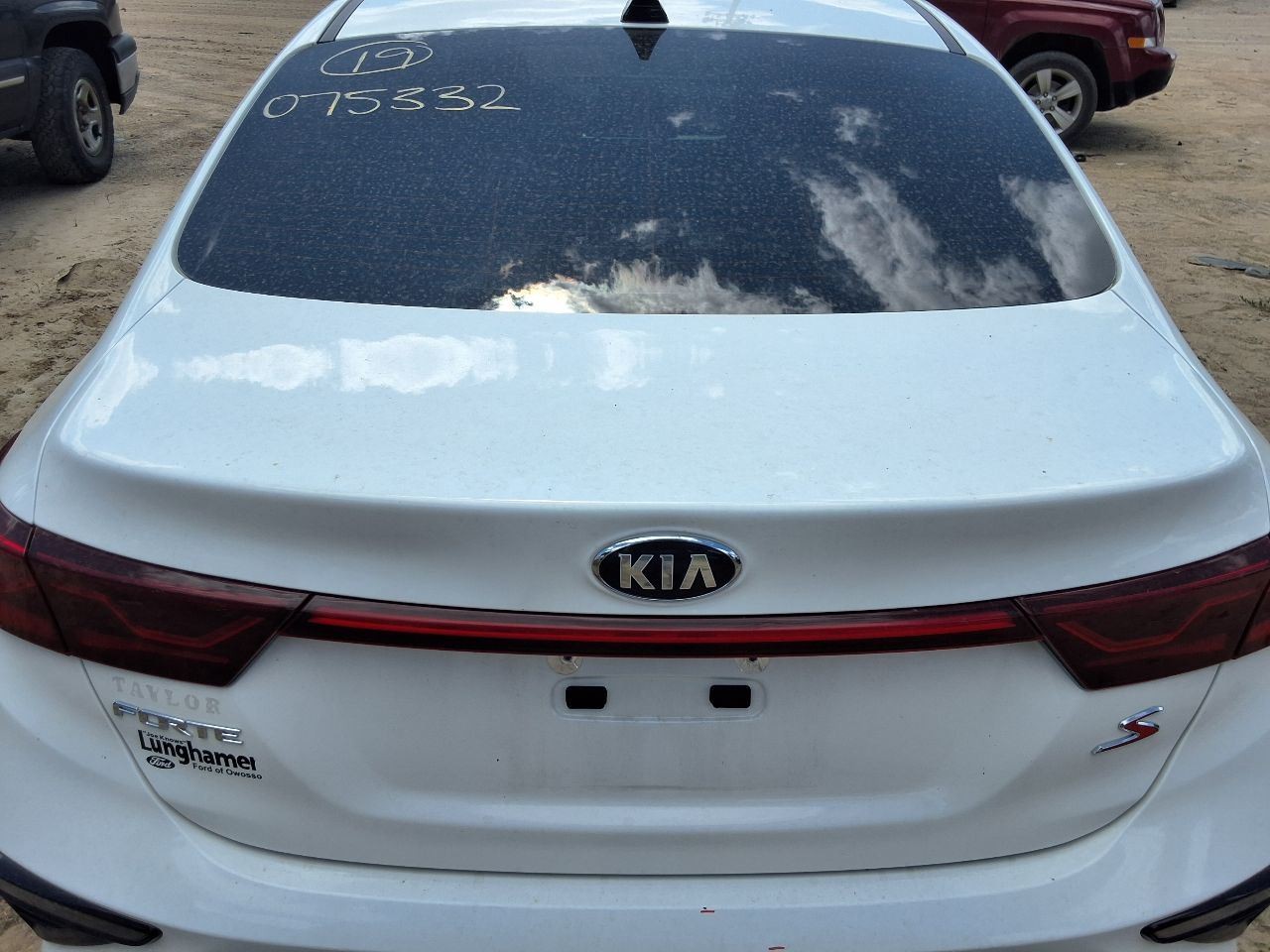 Trunk/Hatch/Tailgate Sedan Without Spoiler Fits 19-21 FORTE 1377204