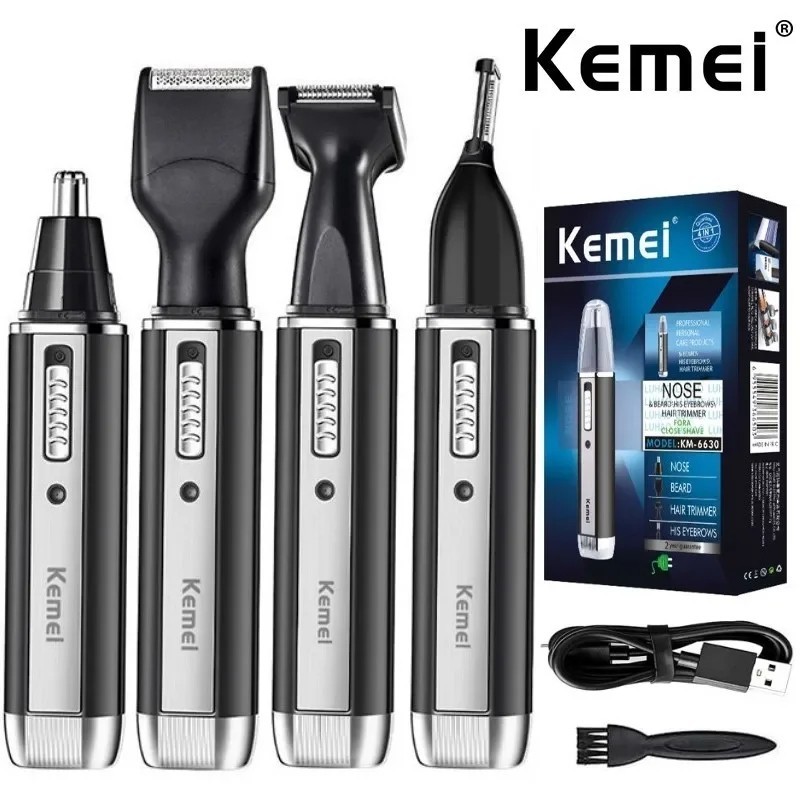 4in1 Rechargeable Nose Ear Beard Eyebrow Hair Trimmer Men Grooming Kit Home Gift 4in1 Rechargeable Nose Ear Beard Eyebrow Hair Trimmer Men Grooming Kit Home Gift