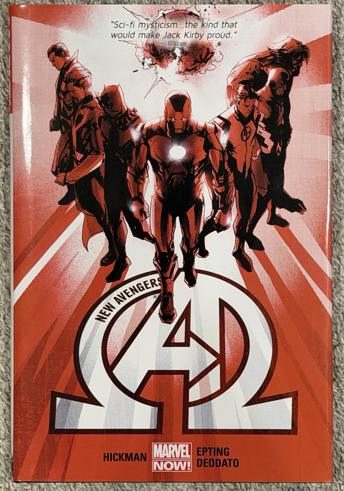 Marvel New Avengers Volume 1 Hardcover by Jonathan Hickman OHC Marvel New Avengers Volume 1 Hardcover by Jonathan Hickman OHC