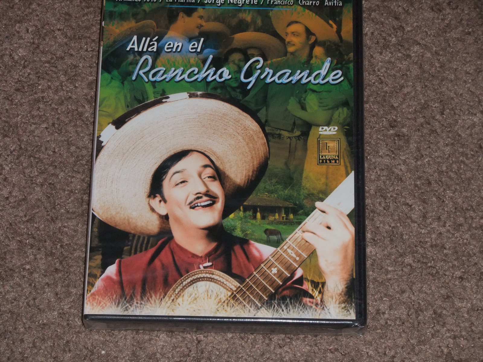 Alla en Rancho Grande (Jorge Negrete, Armando Soto, La Marina) Brand New DVD Alla en Rancho Grande (Jorge Negrete, Armando Soto, La Marina) Brand New DVD