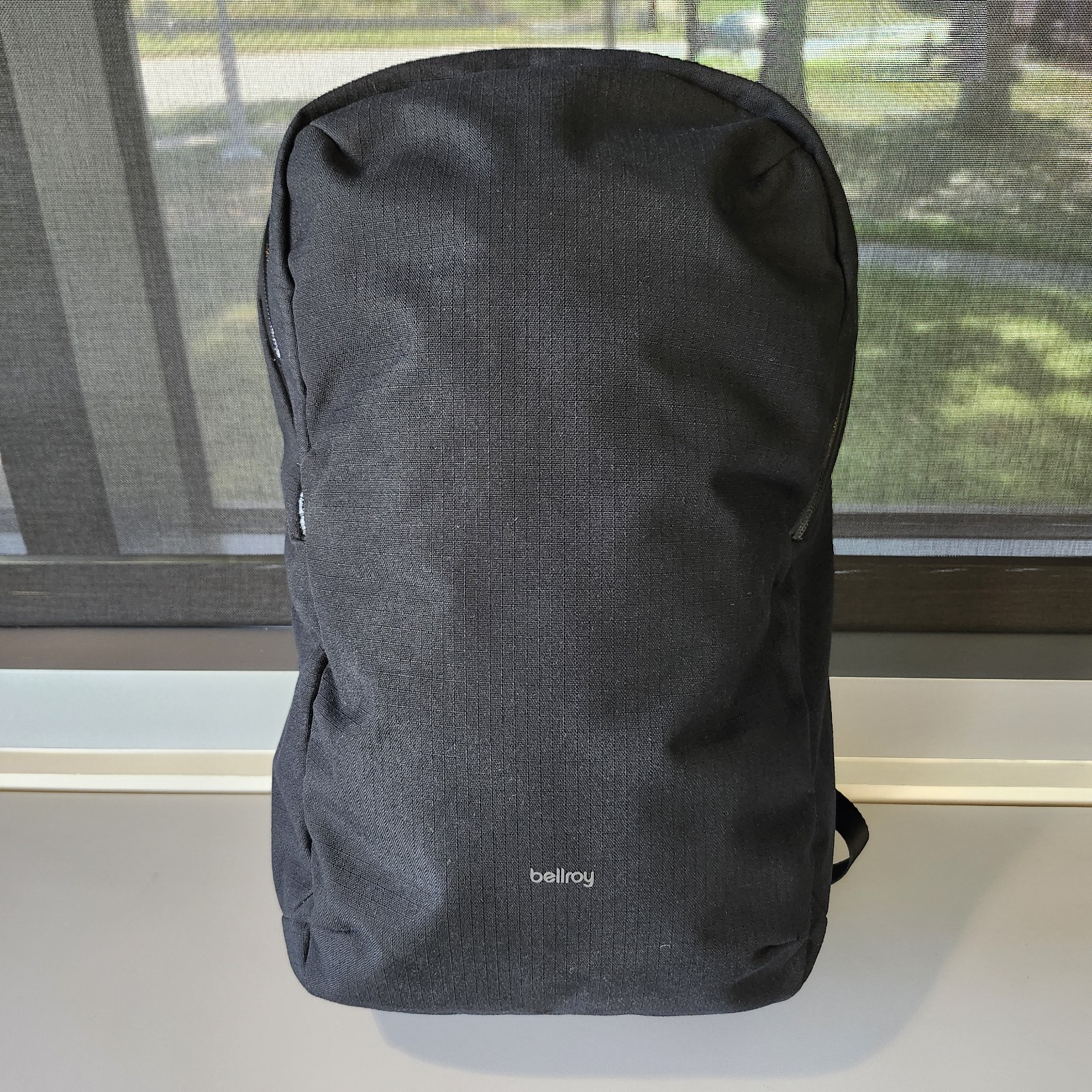Bellroy Via Backpack Black Minimalist 20L Daily Commuter Bag Travel Daypack EUC