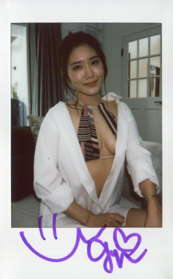 Nao Jinguji Auto Autographed Signed Cheki Photo Japan