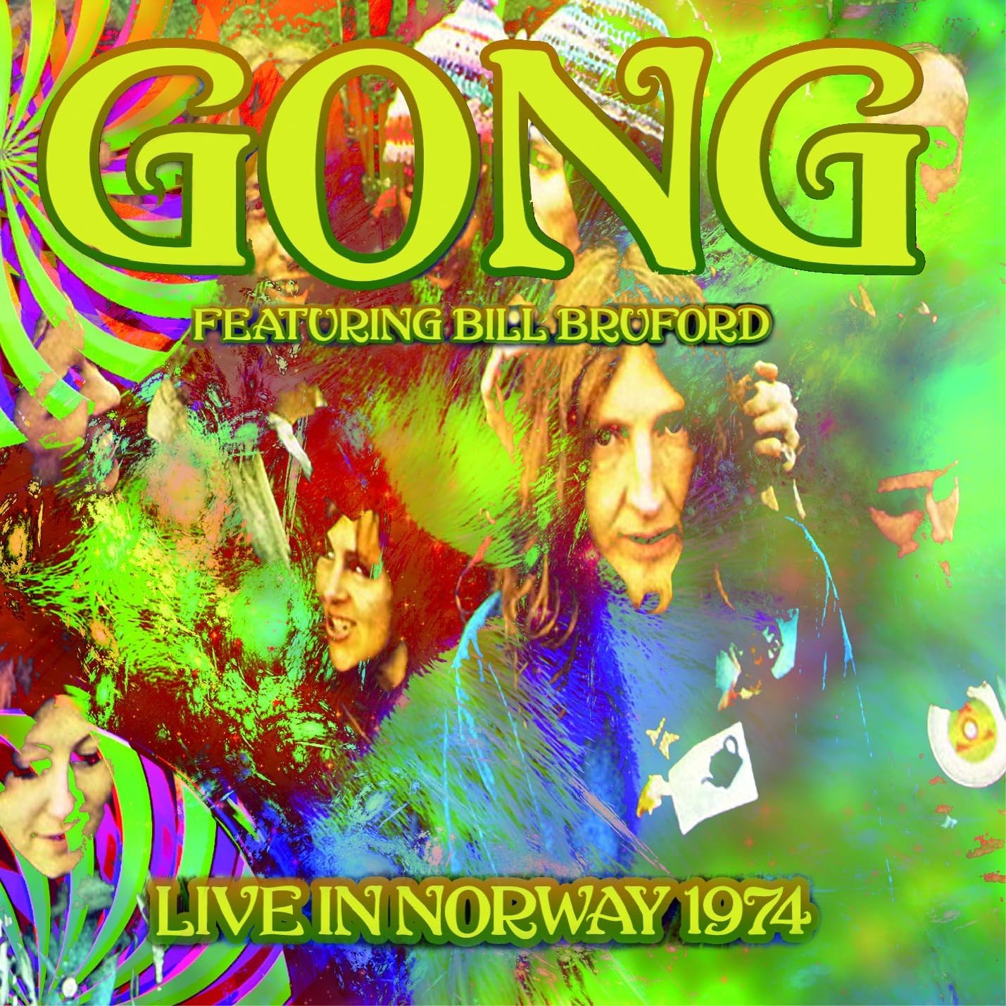 Gong feat. Bill Bruford Live in Norway 1974 2CD w Bonus Tracks Japan Edition 