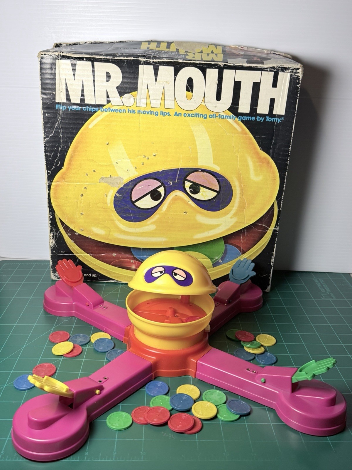 Vintage 1976 Tomy Mr. Mouth Electronic Game with Box