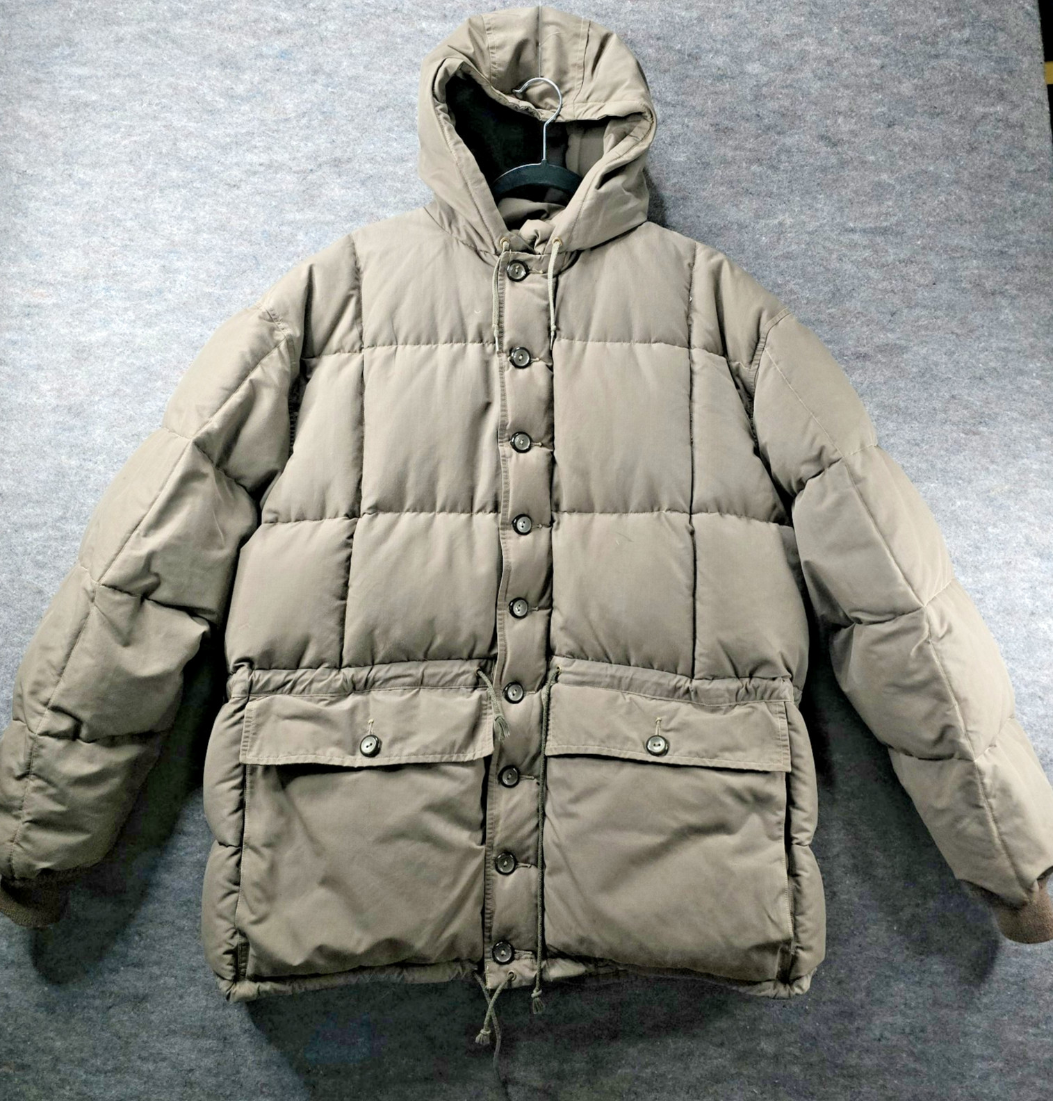 Vtg 1950\'s Bauer Down Blizzard Proof Kara Koram Parka Jacket Eddie Bauer Mens XL