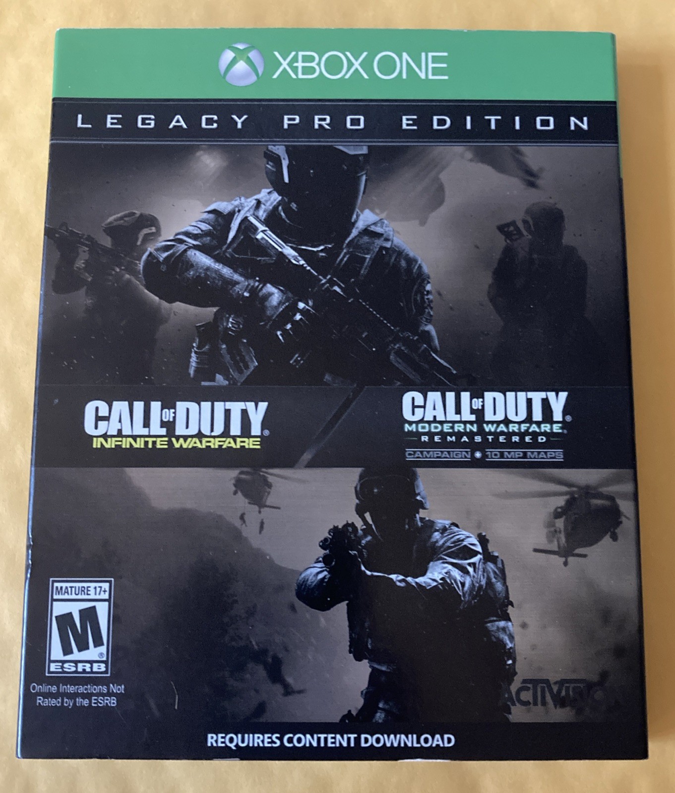 Call of Duty: Infinite Warfare Legacy Pro Edition / Microsoft Xbox One / CIB Call of Duty: Infinite Warfare Legacy Pro Edition / Microsoft Xbox One / CIB