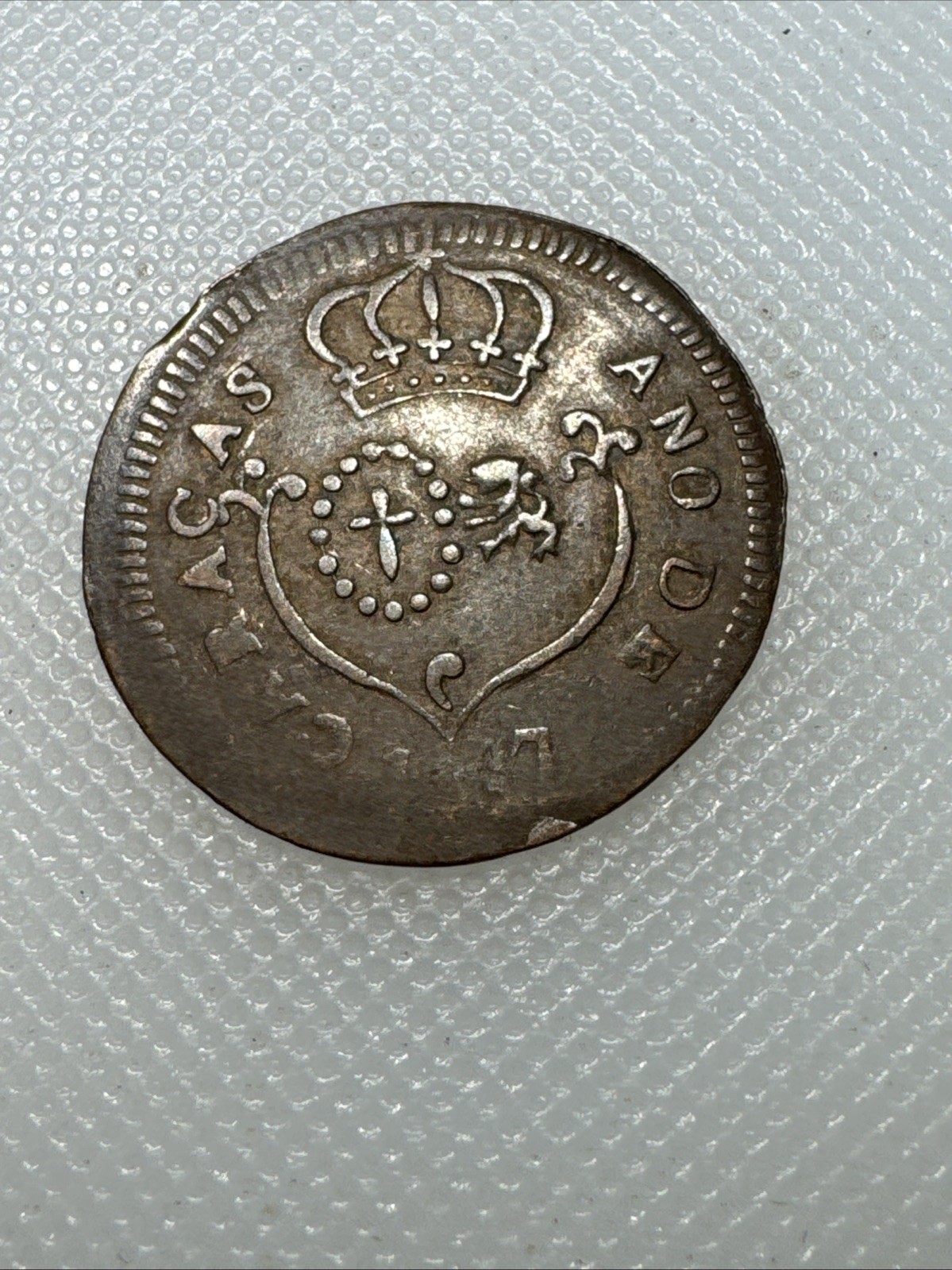 1817 Caracas 1/4 Real C 1817 Caracas 1/4 Real C