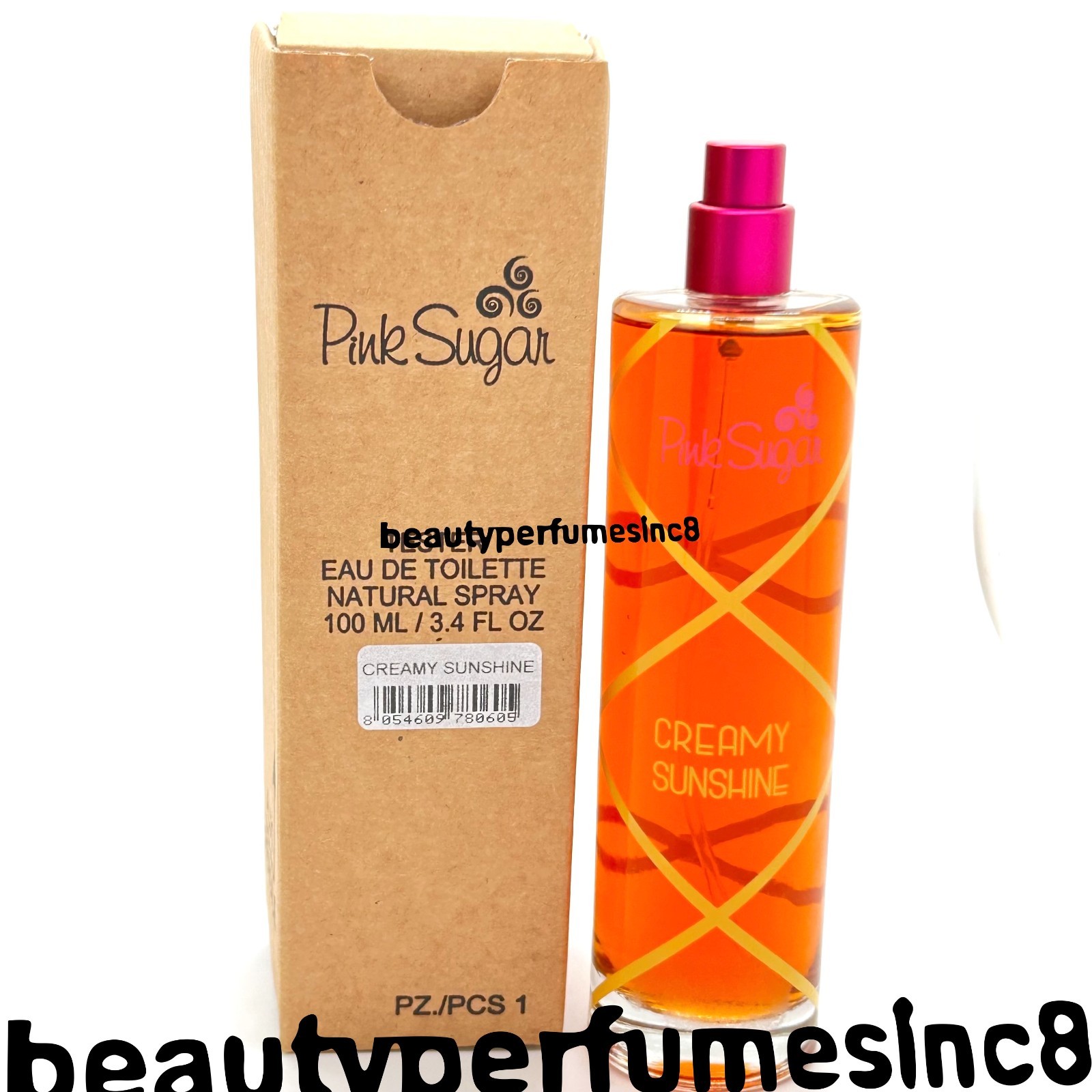 PINK SUGAR CREAMY SUNSHINE For Women 3.4 oz /100 ml EDT Spray PINK SUGAR CREAMY SUNSHINE For Women 3.4 oz /100 ml EDT Spray