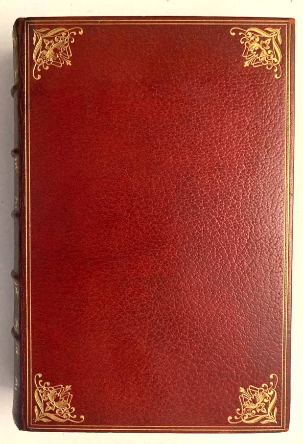 Yriarte FLORENCE Medici Renaissance Art Fine Binding Red Morocco Leather c1897
