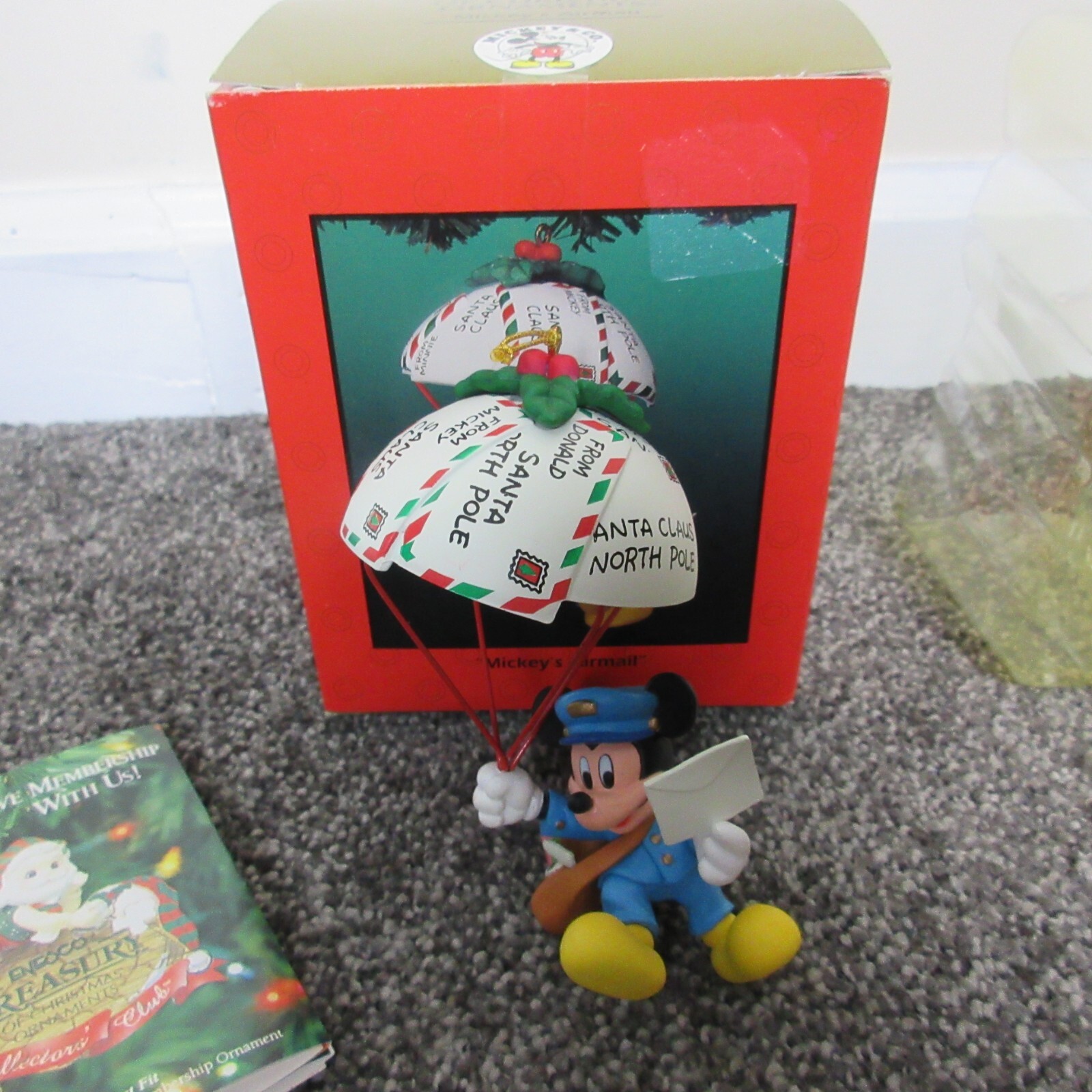 Enesco Mickey's Airmail  Treasury of Christmas Ornament New in Box