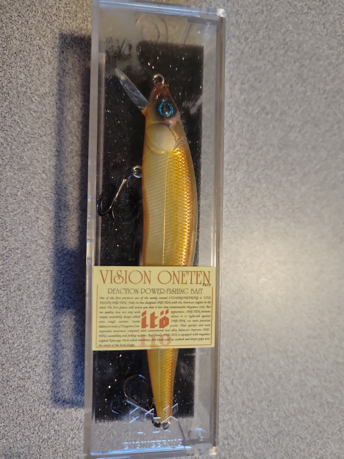 Megabass Vision 110 Coffin Box Color Ito Illusion Jerkbait