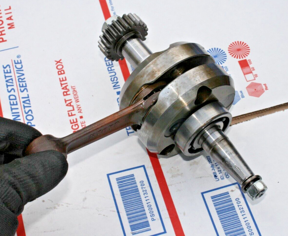1974-79 KAWASAKI KD125 KE125 KS1 OEM CRANK & ROD VIN#K1E-074783 (SEE BELOW) 1974-79 KAWASAKI KD125 KE125 KS1 OEM CRANK & ROD VIN#K1E-074783 (SEE BELOW)
