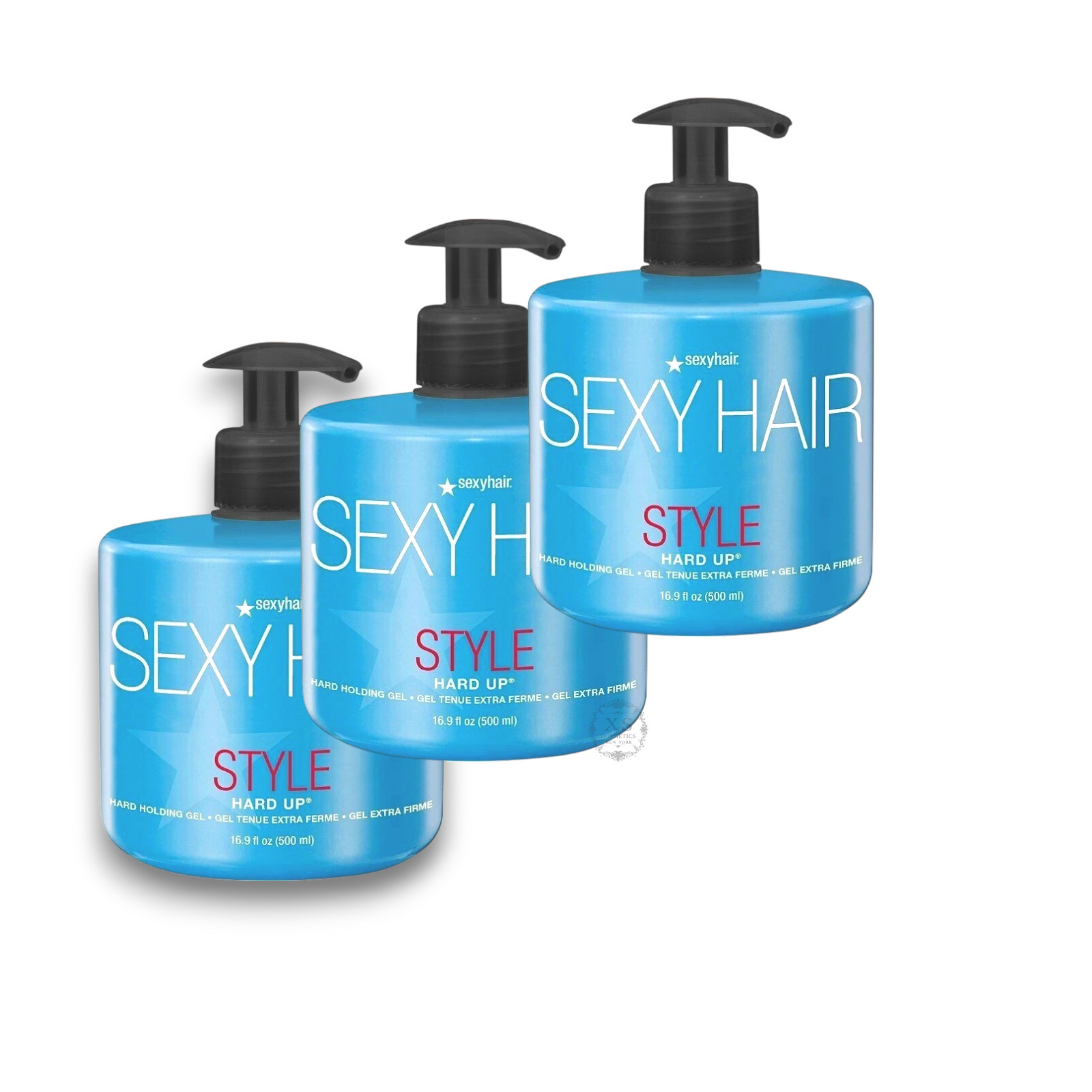 Sexy Hair Hard Up Holding Gel by SEXY HAIR, 16.9 oz LOT OF 3