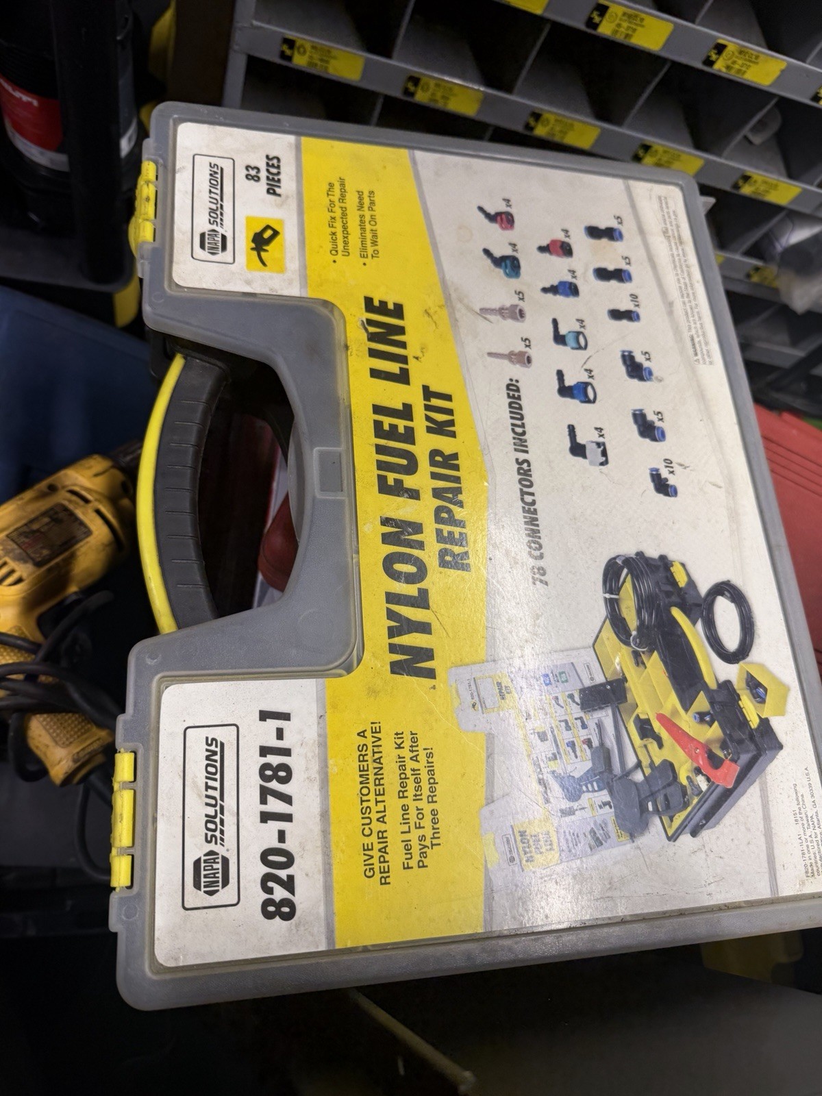 Complete Nylon Fuel Line Repair Kit With Case, Napa Complete Nylon Fuel Line Repair Kit With Case, Napa