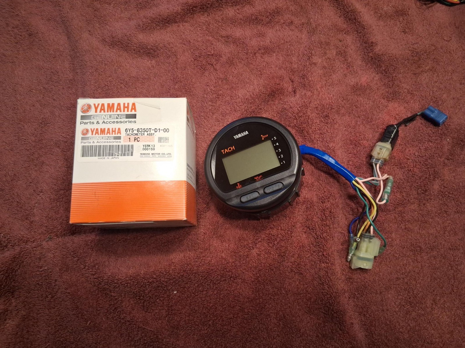 Yamaha Outboard Tachometer, 6Y5 Tach - Used in Excellent Condition