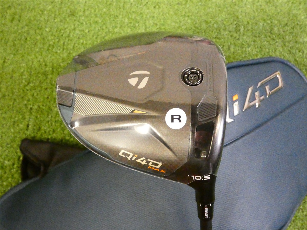 TaylorMade 2026 Qi4D Max 10.5* Driver REAX Mid Rotation Blue 50 Regular w HC New TaylorMade 2026 Qi4D Max 10.5* Driver REAX Mid Rotation Blue 50 Regular w HC New