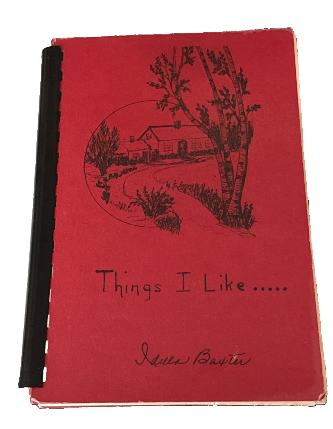 Watertown South Dakota SD Cookbook Vintage 1971 Idella Baxter Poetry Woman Poet