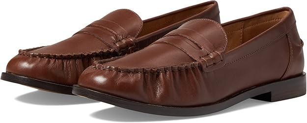 Madewell NJ256 Womens The Nye Penny Loafer Leather Apple Butter Size 8 M Madewell NJ256 Womens The Nye Penny Loafer Leather Apple Butter Size 8 M