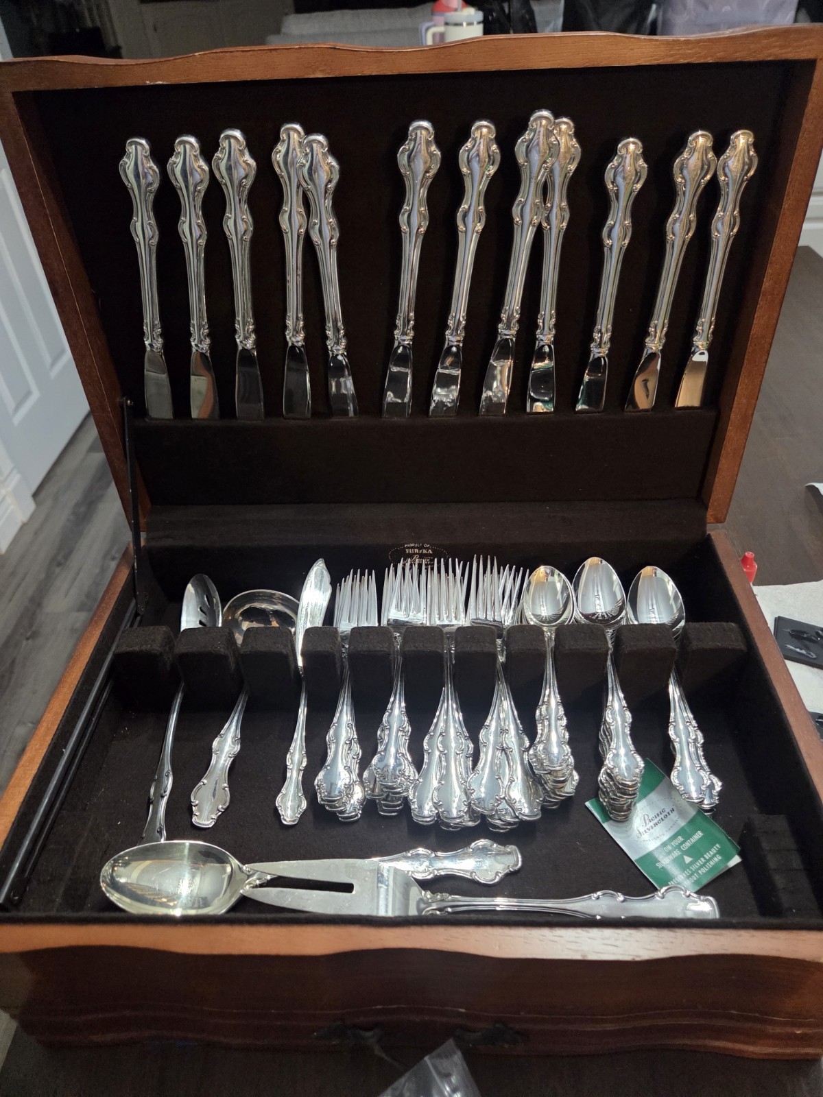 Vintage Towle T 1968 Silverplate Standish 65 PC Set