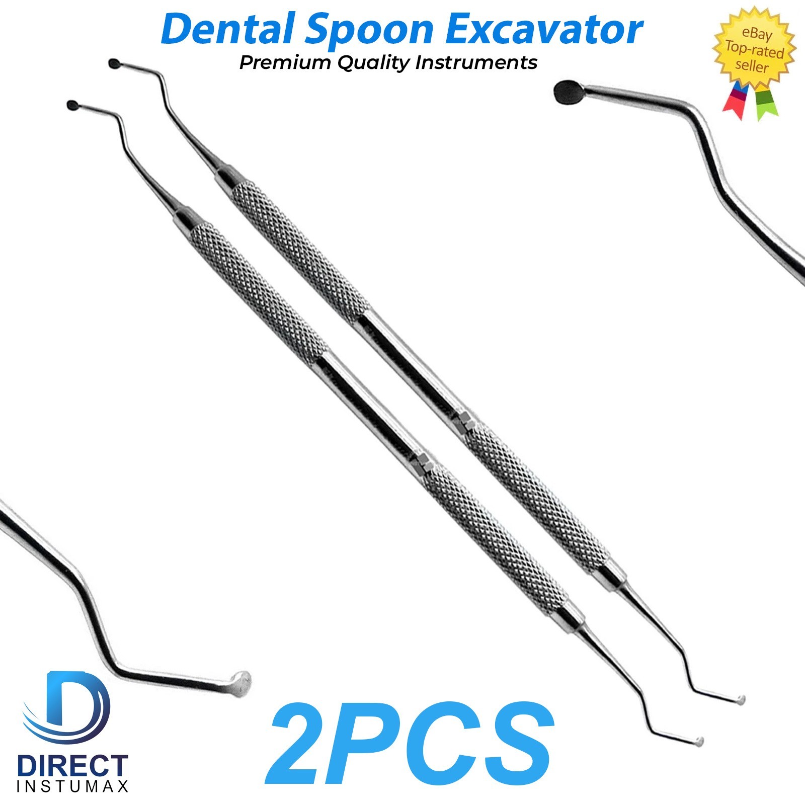 New DENTAL SPOON EXCAVATOR RESTORATIVE INSTRUMENTS SPOON EXCAVATORS