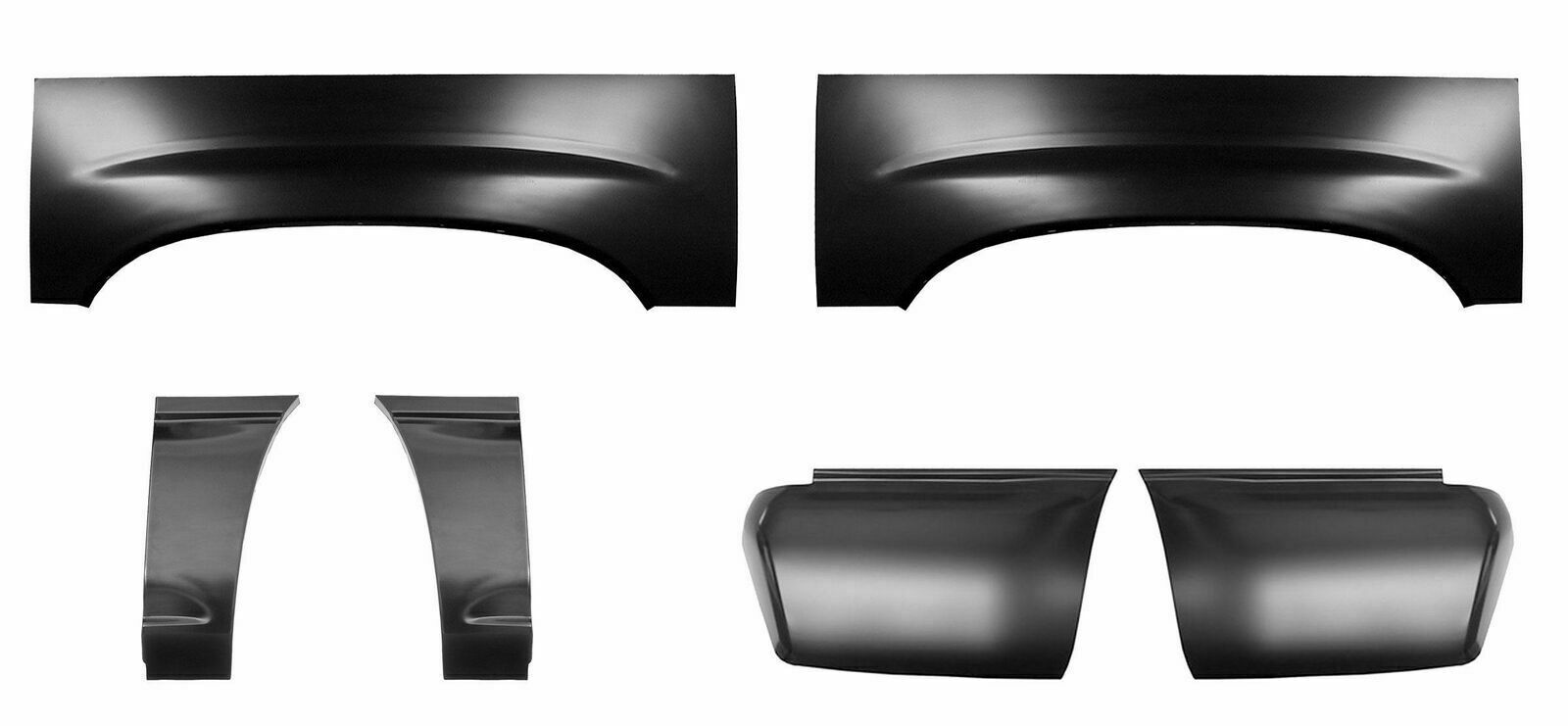 2000-2006 Chevy Suburban GMC Yukon XL Wheel Arch & Front & Rear Bed Sections Kit