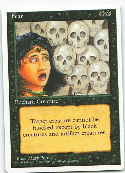 Fear MTG Fear MTG