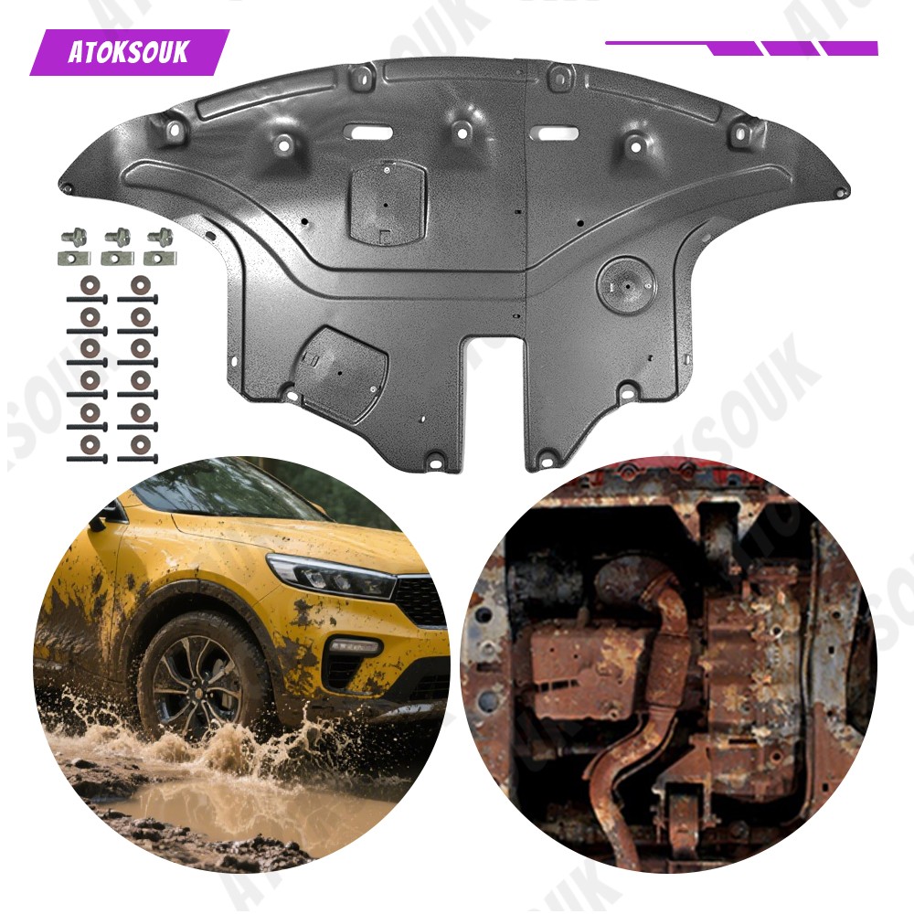Heavy Duty Skid Plate For Kia Sorento 2016-2020 Engine Splash Shield Metal