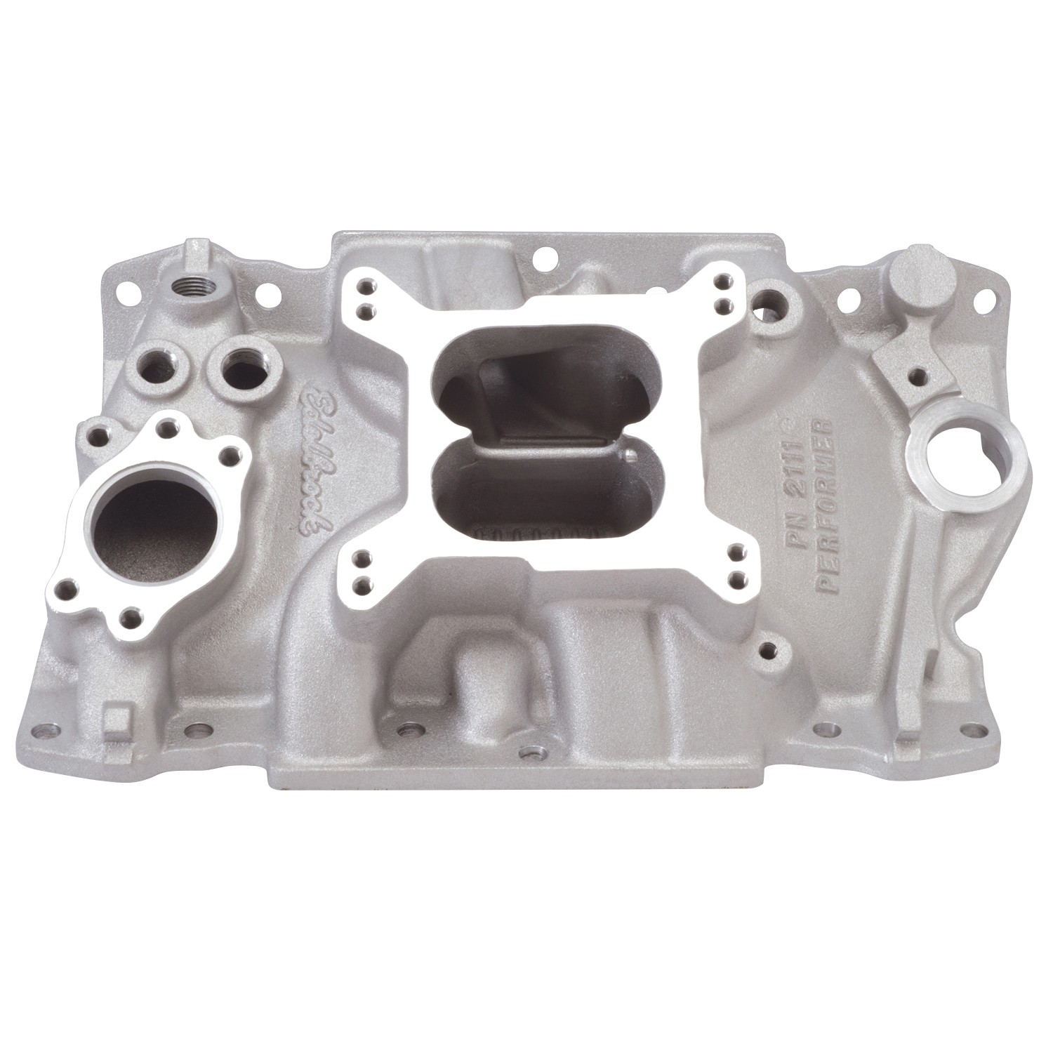 Edelbrock 2111 Performer Intake Manifold for 1985-95 GM 90 Deg V6 (3.8L 4.3L)