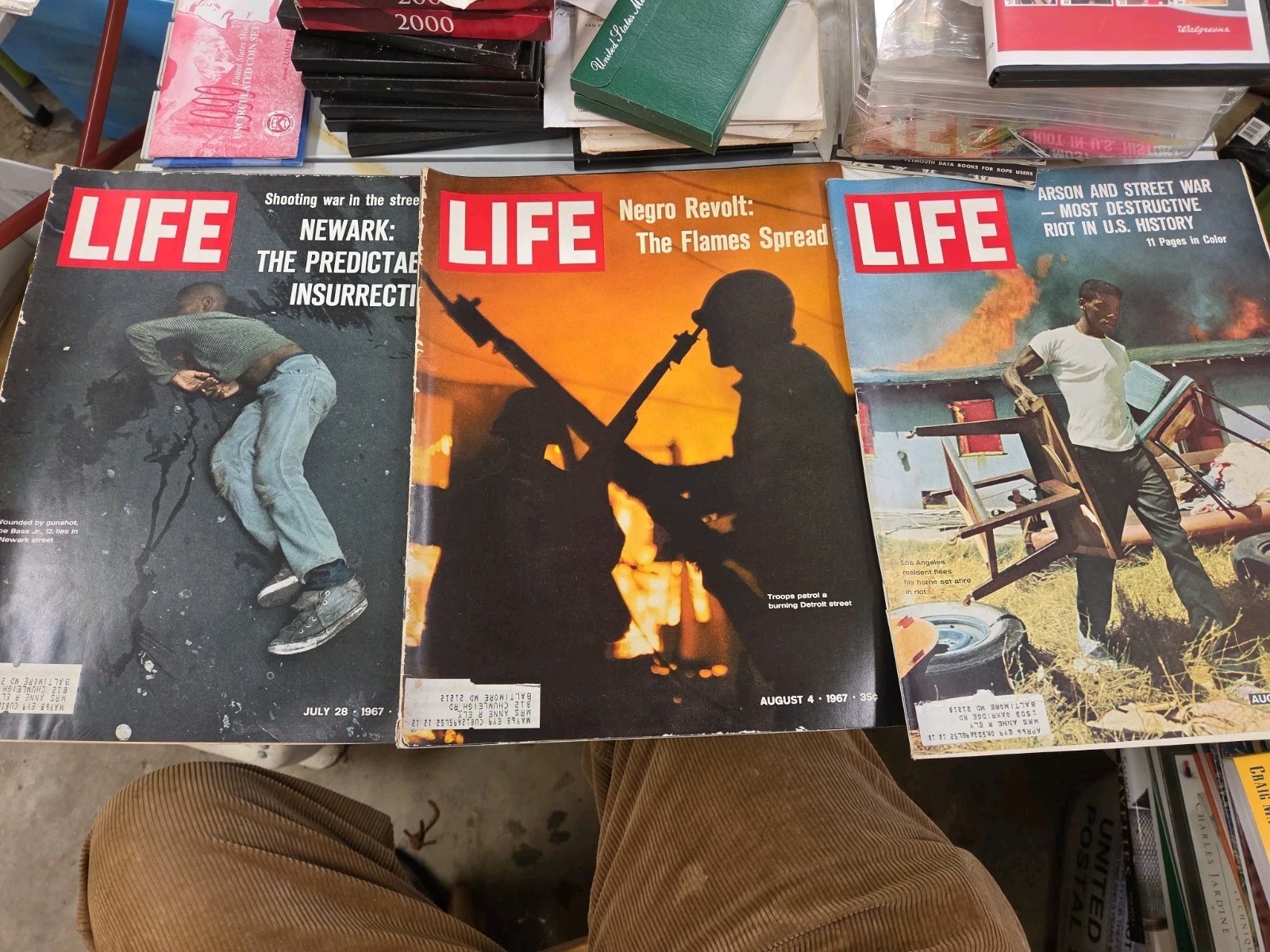 LIFE Magazine August 4 1967 Negro Revolt, July 28, 1967, August 27, 1965 LIFE Magazine August 4 1967 Negro Revolt, July 28, 1967, August 27, 1965
