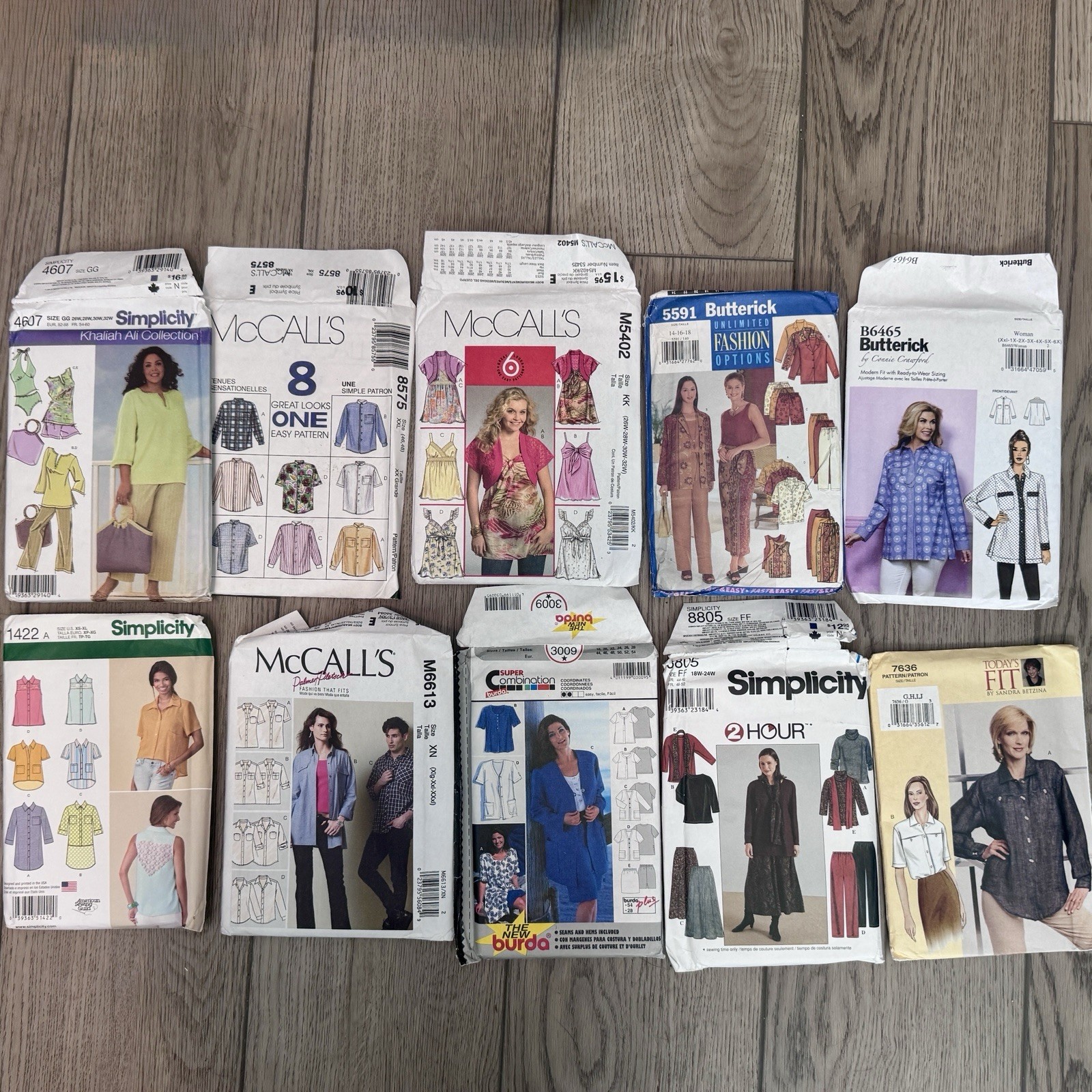 37 Sewing Patterns LOT MOSTLY UNCUT Vogue McCalls Simplicity Butterick Kwik Sew