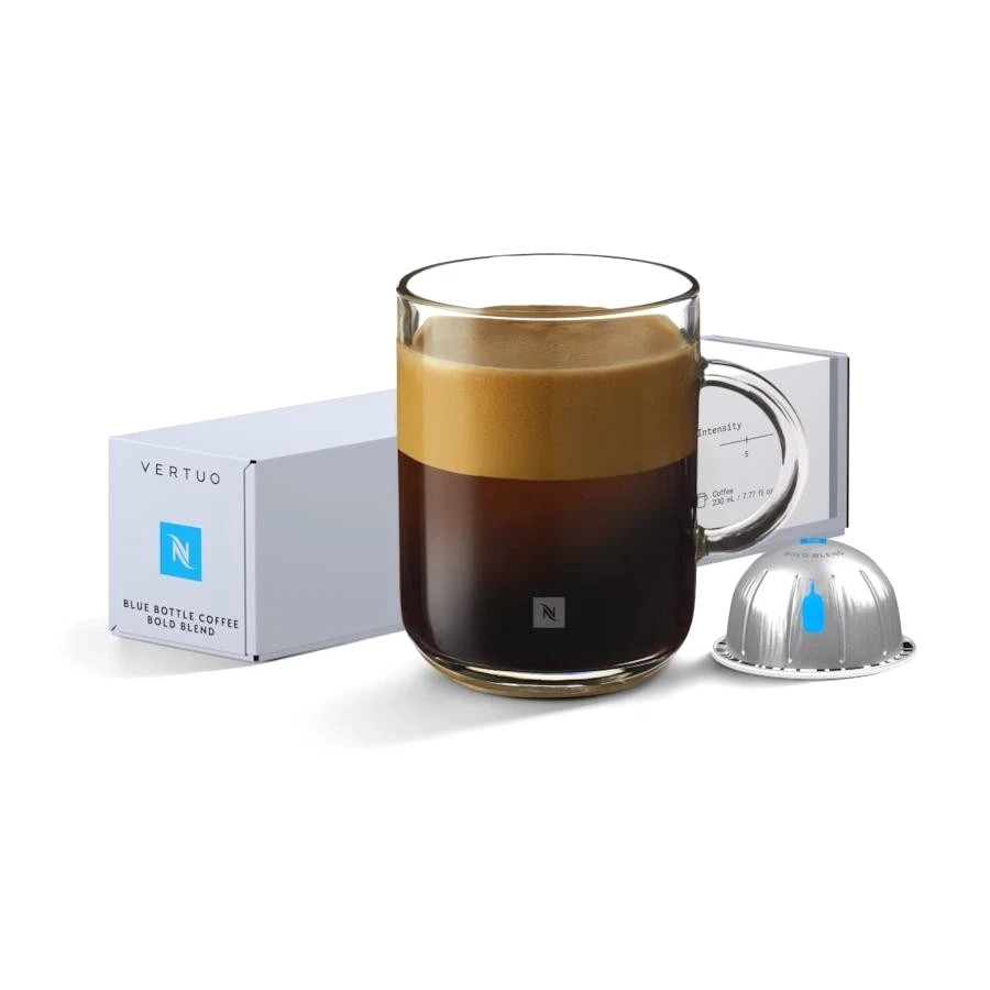 Nespresso Vertuo Blue Bottle Bold Blend Coffee Capsules 30 Pods New Sealed Nespresso Vertuo Blue Bottle Bold Blend Coffee Capsules 30 Pods New Sealed