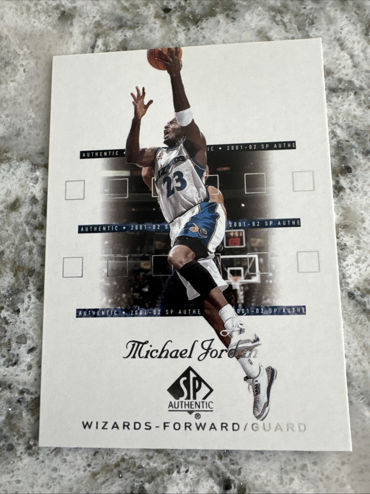 2001-02 SP Authentic - Michael Jordan #90 2001-02 SP Authentic - Michael Jordan #90