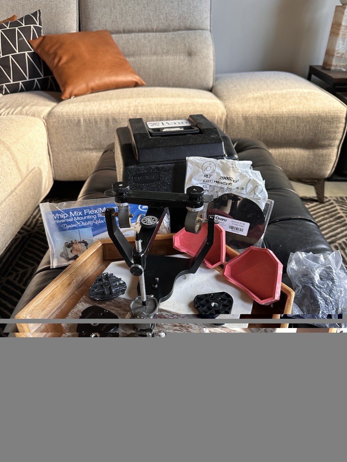Whip Mix Hanau Wide-Vue Semi-Adjustable Articulator + accessories 