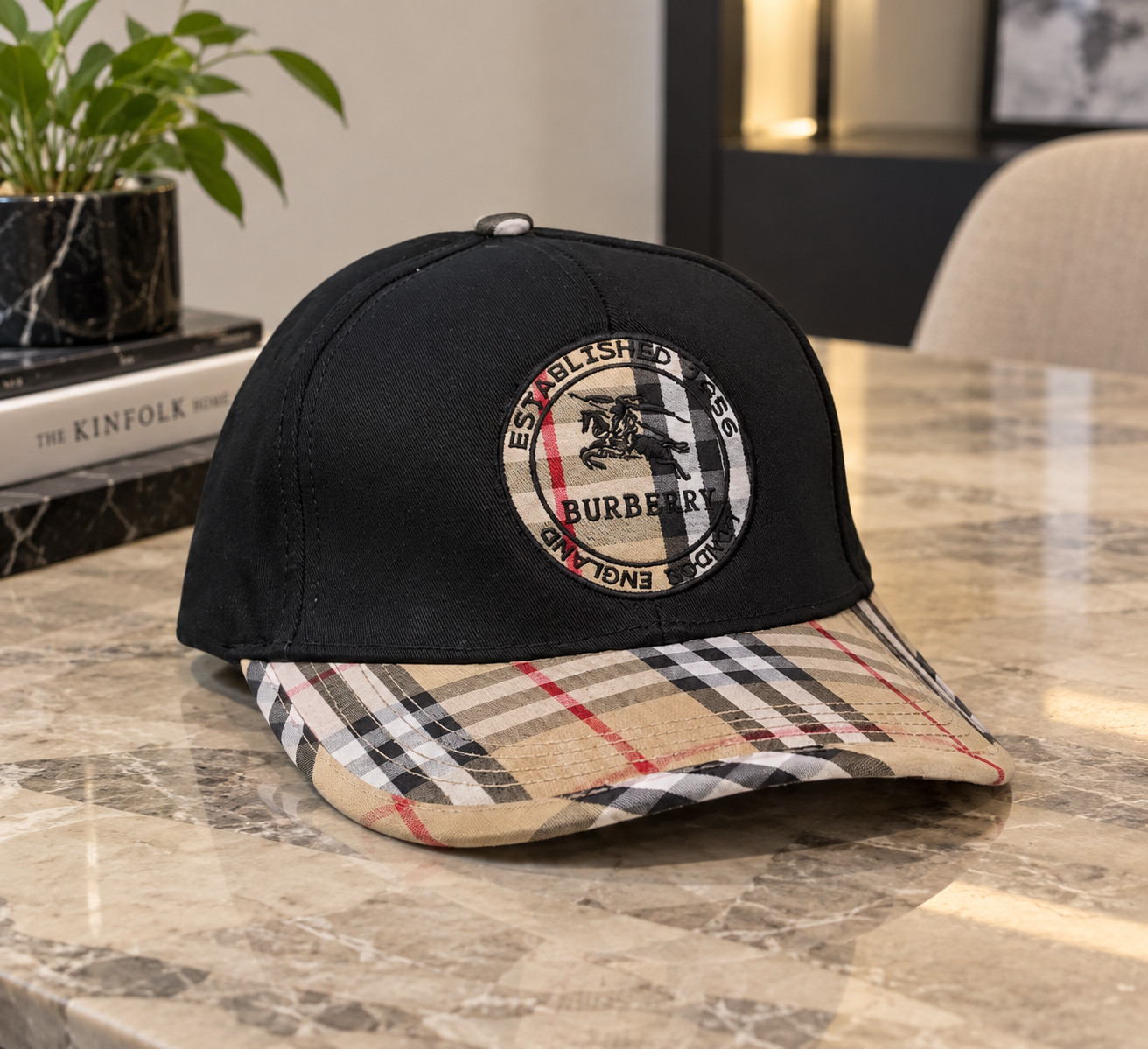 Burberry Black Logo Cap Burberry Black Logo Cap