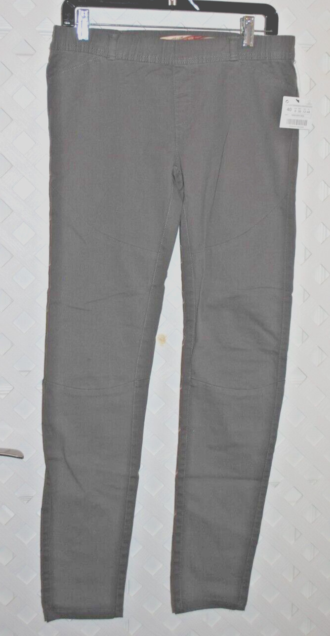 Zara Original TRF Collection Core Denim Gray Skinny Jegging Jeans Women\'s 8 NWT