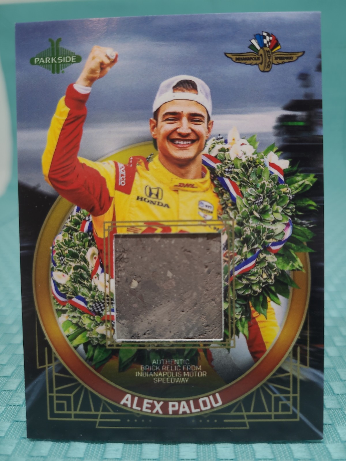 2026 Parkside Indycar Collection Alex Palou IMS Brick Relic-1 B