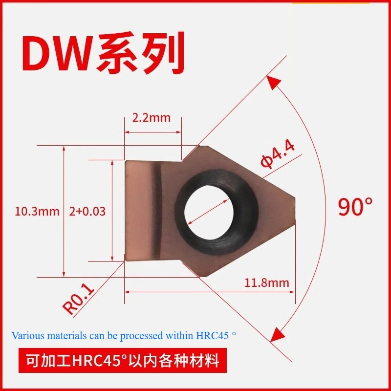 CNC Machining Center Broaching Tool Keyway Slotting Tool Holder DW/DA Series 