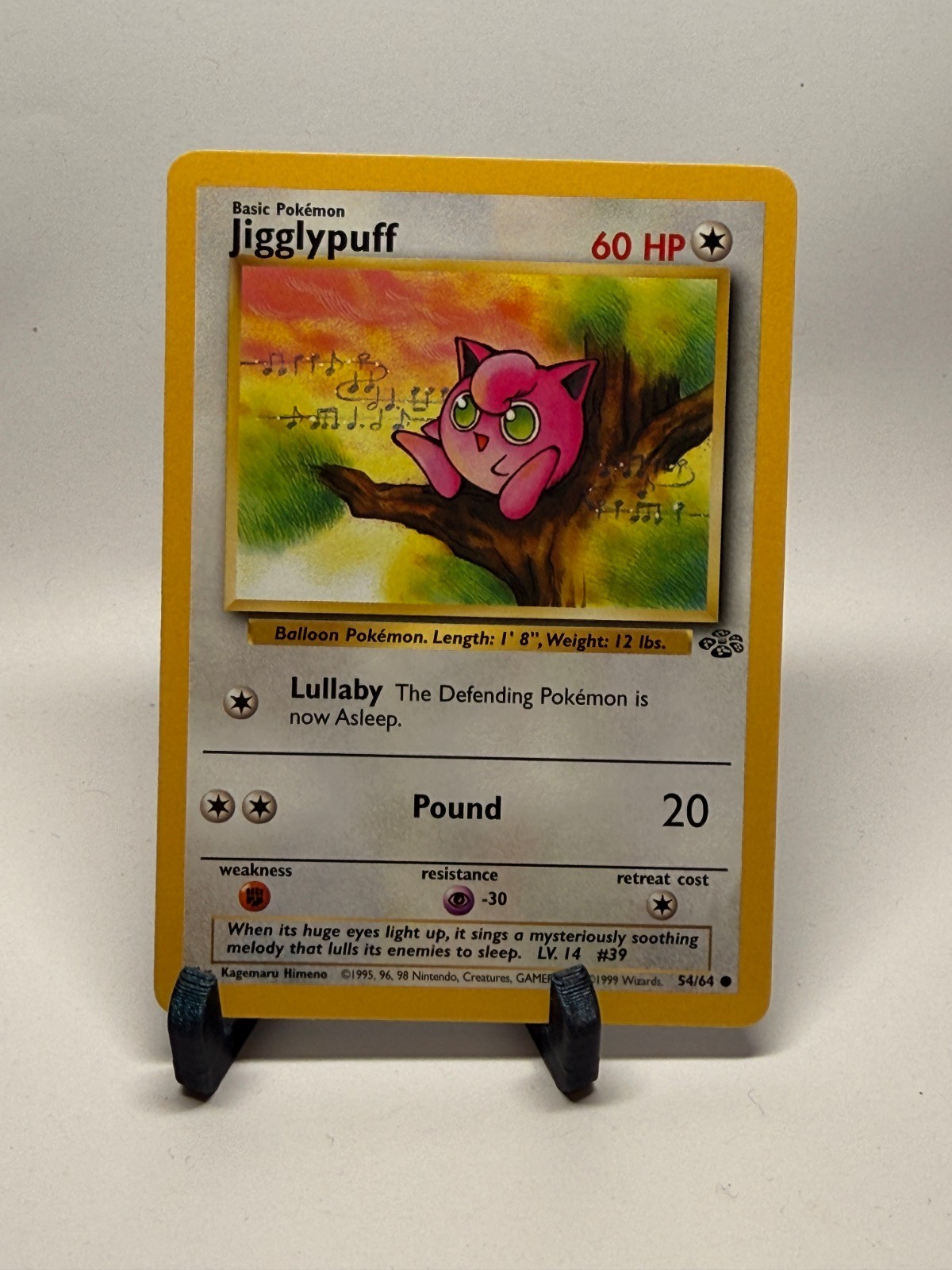 Jigglypuff 54/64 Jungle Common Unlimited Pokemon TCG LP Jigglypuff 54/64 Jungle Common Unlimited Pokemon TCG LP