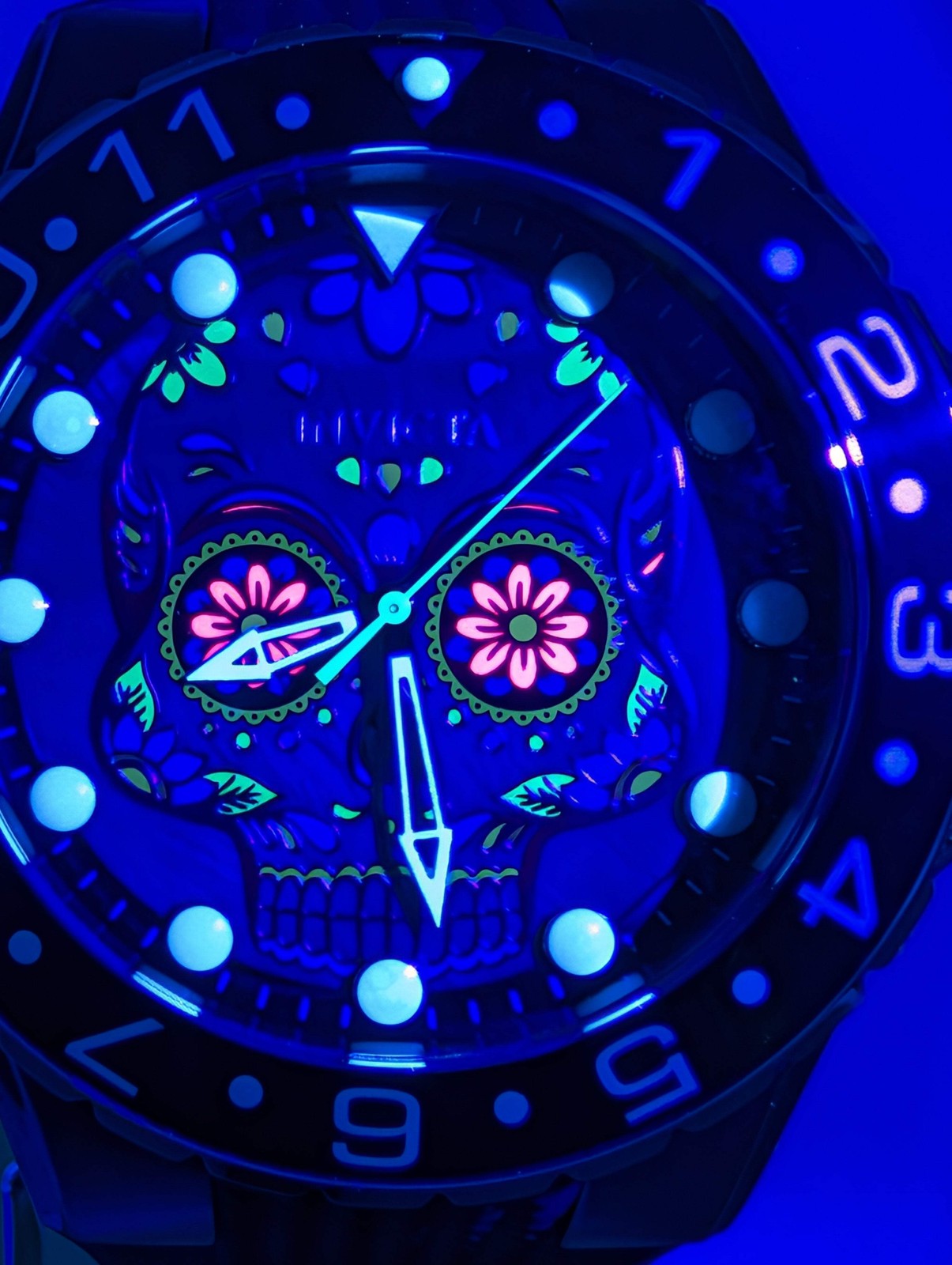 Invicta Aviator Dia De Los Muertos men\'s watch - 50mm