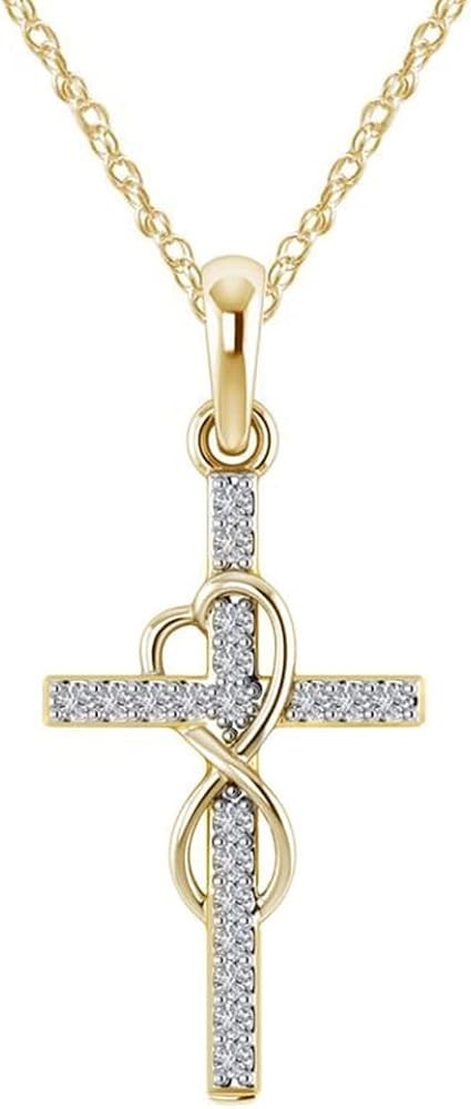 Cross Necklace Classic Infinity Sign Cross Infinity Pendant Necklace Jewellery Cross Necklace Classic Infinity Sign Cross Infinity Pendant Necklace Jewellery