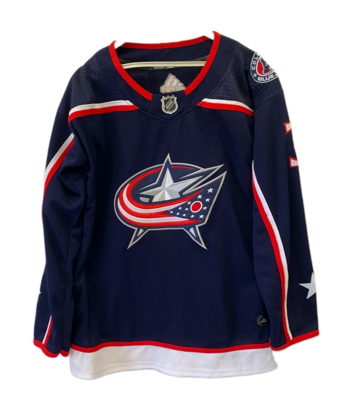 Columbus Blue Jackets Seth Jones #3 Adidas Adizero Authentic NHL Jersey 50 #256