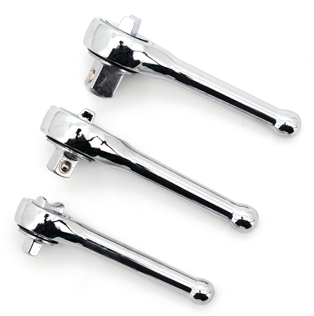 3PC STUBBY PRO RATCHET SET 1/4\